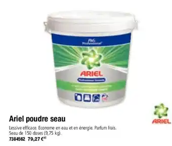 Ariel poudre seau