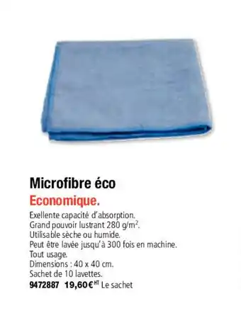 Microfibre éco