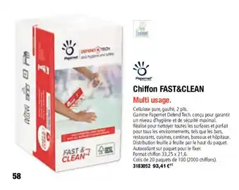 Chiffon FAST&CLEAN