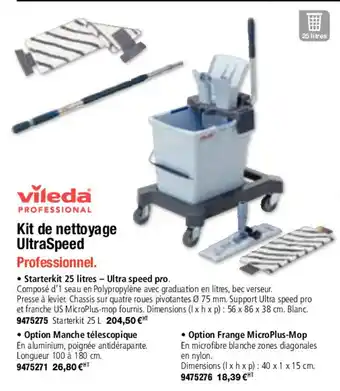 Kit de nettoyage ultraspeed