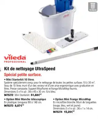 Kit de nettoyage ultraspeed