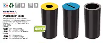 Poubelle de tri neotri