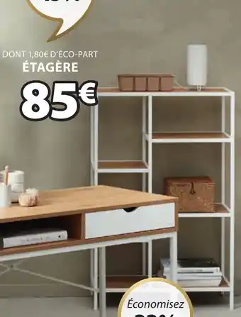 JYSK Étagère Trappedal 5 Tablettes offre