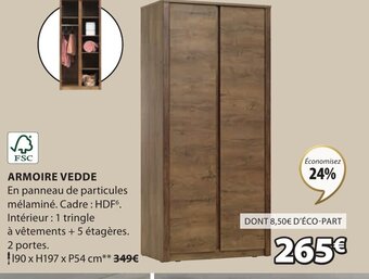 JYSK Armoire Vedde offre