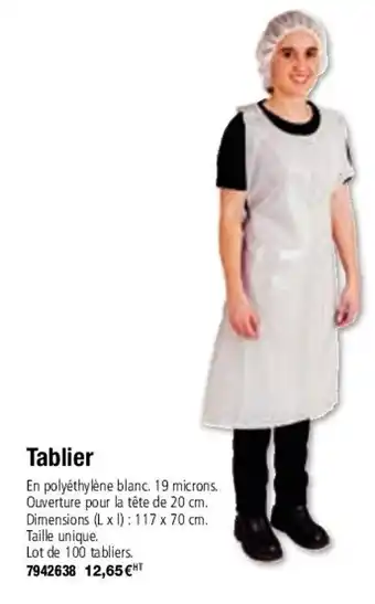 Tablier