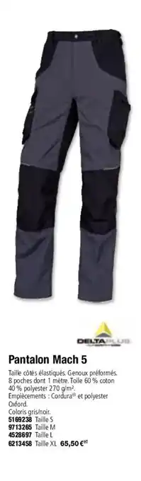 Pantalon mach 5