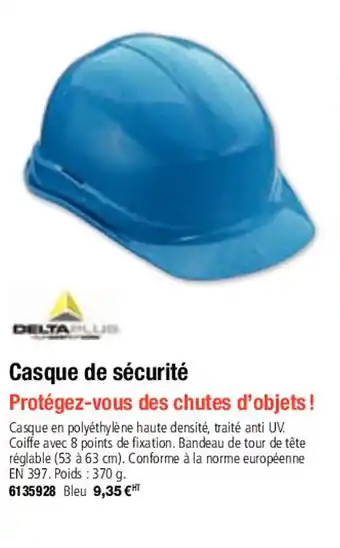 Plein ciel Casque de sécurité offre