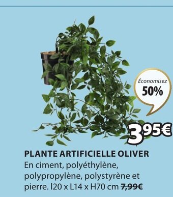 JYSK Plante Artificielle Oliver offre