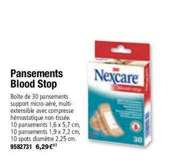 Plein ciel Pansements blood stop offre