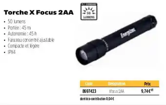 Torche X focus 2AA