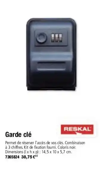 Garde clé
