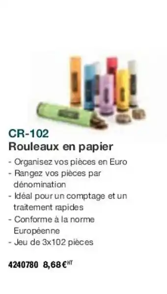 Rouleaux en papier