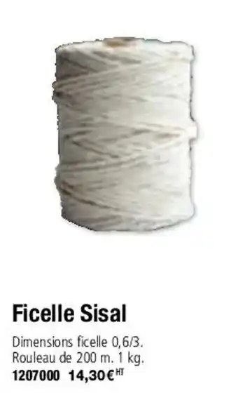 Ficelle sisal
