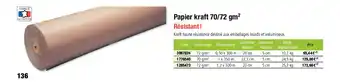 Papier kraft 70/72 gm