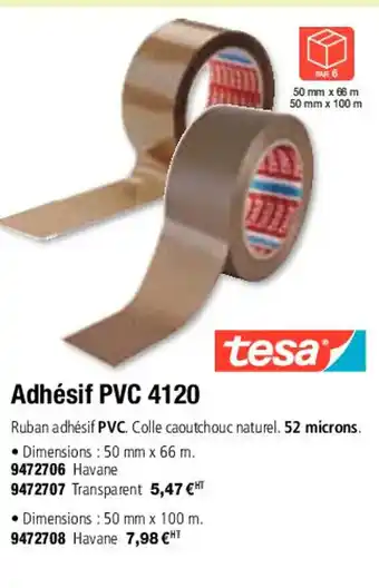 Adhésif PVC 4120