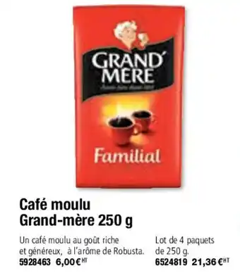 Café moulu grand-mère 250 g