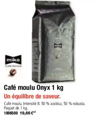 Café moulu onyx 1 kg