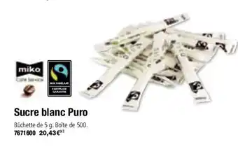 Sucre blanc puro