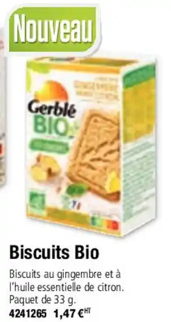 Plein ciel Biscuits bio offre