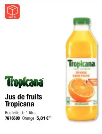 Jus de fruits tropicana