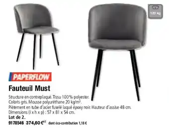 Fauteuil must