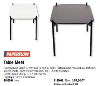 Table meet