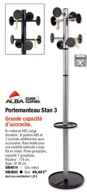 Portemanteau stan 3