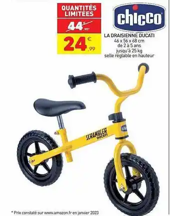 Stokomani La draisienne ducati chicco offre