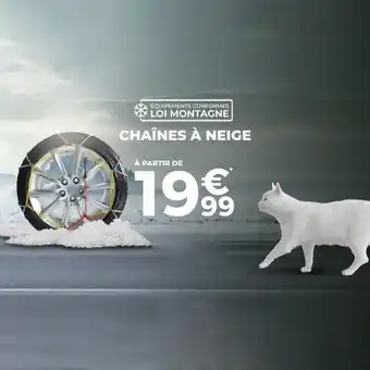 Feu Vert Chaînes à neige offre