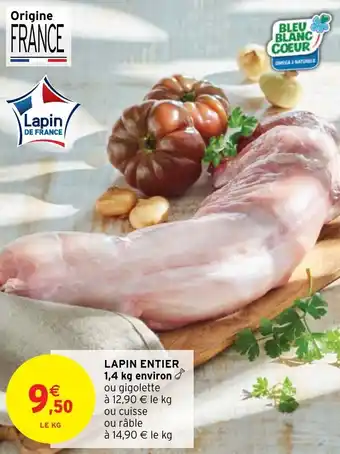 Intermarché Hyper Lapin entier offre