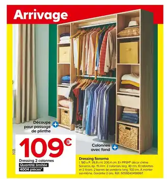 Castorama Dressing Sonoma offre