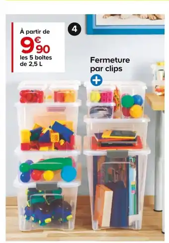 Castorama Lot de Boites Combi Box offre