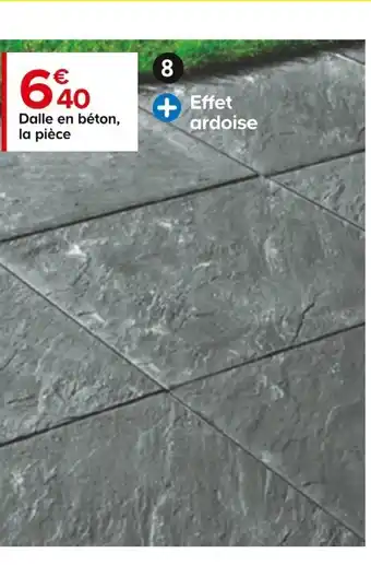 Castorama Dalle En Beton offre
