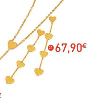 E.Leclerc Bijoux Boucles or jaune offre