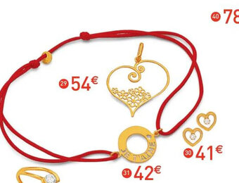 E.Leclerc Bijoux Bracelet Cordon Or Jaune offre