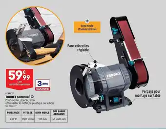 Touret combiné ferrex
