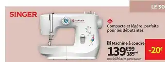 Conforama Machine à coudre singer offre
