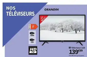 Conforama Téléviseur led 32 offre