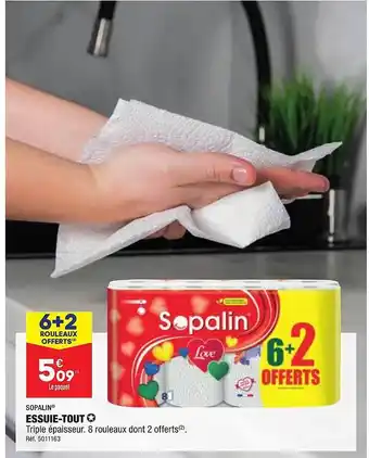 ALDI Essuie-tout sopalin offre