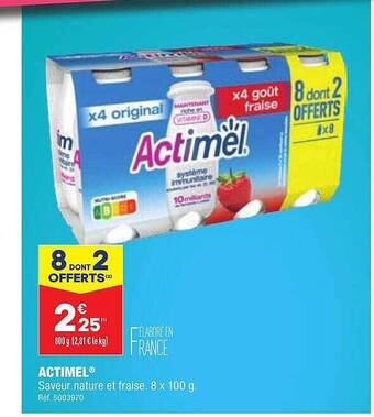 ALDI Actimel offre