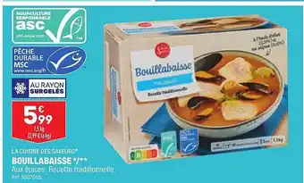 ALDI Bouillabaisse la cuisine des saveurs offre