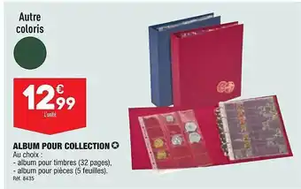 ALDI Album pour collection offre