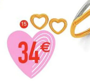 E.Leclerc Bijoux Boucles or Jaune offre