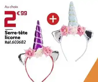 Serre-tĂȘte licorne