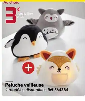 Gifi Peluche veilleuse offre