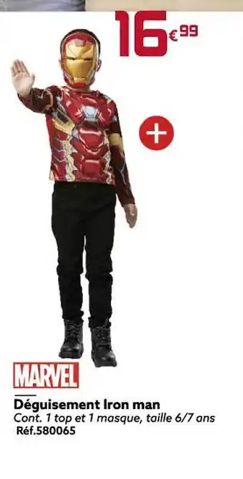 Déguisement iron man marvel