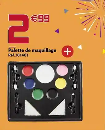 Gifi Palette de maquillage offre