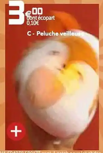 Gifi Peluche veilleuse offre