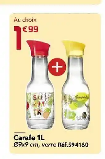 Gifi Carafe 1l offre