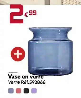 Gifi Vase en verre offre